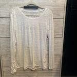 Lululemon  Daily Practice Long Sleeve in White Photo 1