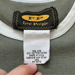 Free People Tshirt tent patch baby womens Green (one size) granola girl vintage Photo 1
