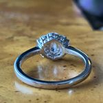 Natural Tanzanite Sterling Silver Ring Size 7.75 Photo 4