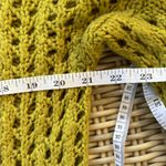 Wet Seal Vintage Y2K  Green Open Knit Sweater Photo 4