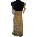 Dee Elly Yellow Floral Dress Photo 1