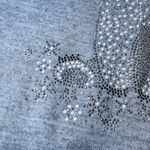 One World Teddy Bear Rhinestone Sweatshirt Womens XL Grey Live and Let Live Cozy Gray Photo 8