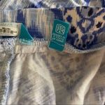 Tori Richard Tori Richards Honolulu lounge pants slacks blue & white large tropical vacation Photo 3