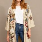 Johnny Was NWOT  Bamboo KIMONO Embroidered Beaded sequins Floral Coat Jacket Sz S Photo 0