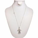 Guardian Angel Hidden Prayed Pendant and Necklace Chain Photo 0