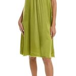 Nation Ltd  Adele Dress green satin Nwt $200 revolve party slip party  spring Photo 6