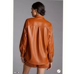 Anthropologie Faux-Leather Short Set Size 14 Photo 2