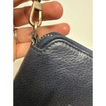 Tory Burch  Navy Leather Wristlet Wallet Photo 8