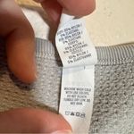 Offline by Aerie Grey Waffle Knit Cropped Sweater L Casual Fall Thermal Warm Gray Size L Photo 3