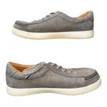 BILLY Charcoal Suede Sneaker II 8.5W Adaptive Zip Photo 2