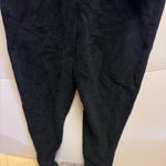 PjEssentials Black Fleece One piece zip up pajamas Size L Photo 2
