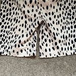 Reformation  Eco Move Animal Print Biker Shorts in Black White Dot Size Small Photo 12