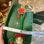 Lounge Fly  Dr. Seuss Grinch Christmas Wreath Crossbody Bag NWT Photo 9