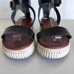 MIA  Women’s Lunna Black Platform Ankle Strap Sandals Photo 2