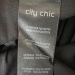 City Chic Womens Shorts Romper Floral Print Tie Front Black White Size XL 22 Photo 12