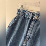 ZARA  Paperbag Elastic Waist Wide Leg Baggy Balloon Jeans Photo 1
