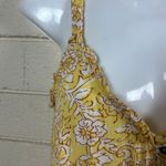 Billabong  Sweet Edges floral print midi yellow dress size S Photo 5