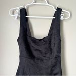 Lulu’s Women’s Black Floral Square Neck Open Back Mini Dress Size Small New Photo 1