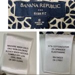 Banana Republic Women's Geometric Chino Shorts Size 8 Multicolor Photo 11