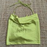 H&M Satin Halter Open Back Cropped Top size Medium Photo 0