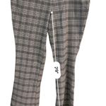 Cato Grey and white plaid flare pants Photo 2