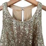 Jenny Yoo Collection Sloan Gold Sequin Halter Gown Size 6 Formal Evening Dress Photo 6
