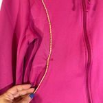 Puma  Dark Pink Full Zip Long Sleeve Casual Athletic Track Jacket Women Sz S Photo 4