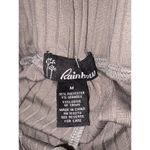 Rainbow Sandals Rainbow Gray Ribbed Knit Drawstring Women Joggers Pants Size Medium Lounge Photo 4