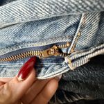 Vtg 80s Jordache Basics Acid Wash Denim Jeans High Waist Bow Ankle Zipper 11/12 Blue Size undefined Photo 9