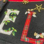 Noel Snowman Ugly Christmas Sweater Vest Size M Photo 2