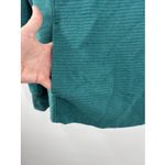 L.L. Bean Cozy Knit Pullover Women's Size Small Tall Teal Cozy Pockets Blue Photo 4
