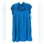 Love Reign  Teal Lace Mini Dress Women's Size 1 NWT Photo 2