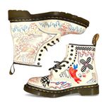 Dr. Martens OOAK 2020 Artist Dispencer 1460’s Leather Lace-Up Boot M 9 W 10 NEW Photo 0