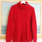Lands' End cable knit sweater, size small Photo 1