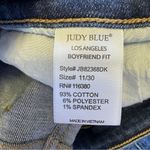 Judy Blue  Los Angeles Boyfriend Fit Blue Denim Jeans Women's Size 11/30‎ Photo 6