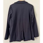 Athleta Eastbound Women's Blazer Black 6 Ponte Tencel Stretch Travel Work Photo 5