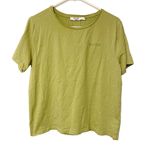 NA-KD  Size XL Cotton‎ Logo Print Tshirt in Sage Green - LGREEN Photo 0