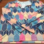 EXCLUSIVE ladies blouse XL Blue Photo 14