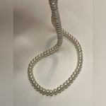 10k Yellow Gold genuine Pearl Necklace signed MP 20” Photo 6