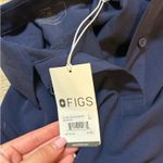 FIGS Navy long sleeve  top  Photo 1