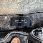 Scotch & Soda  26x32‎ Skinny Jeans Grey Stone Wash Leather Patch Photo 2