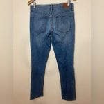 Johnny Was  Blue Mid Rise Distressed Skinny jeans 26 Photo 6