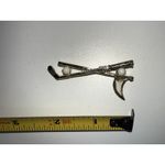 Vtg Costume Signed GERRYS Golf Gold Tone Brooch Jewelry Photo 3