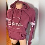 Hollister Women's Maroon Hoodie Size XS Photo 4