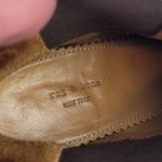 Rag and Bone  ANNE BROWN TAUPE LEATHER STACKED HEELED BOOTS 38.5 Photo 9