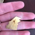 Vintage environment Ashe Enamel Pin Photo 1