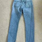 POLO Ralph Lauren The Callen High Rise Slim Fit Jeans Raw Hem Womens Size 28 Blue Photo 4