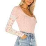 Free People We The Free Big Sur Long Sleeve Thermal Tie Dye from (Size S) Photo 3