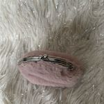 UGG  Pink Furry Women’s Fluff Faux  Fur Coins Pouch Photo 7