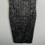 Slate + Willow  Dress Womens Large Gold Silver Sequin Party Midi NYE Holiday Photo 5